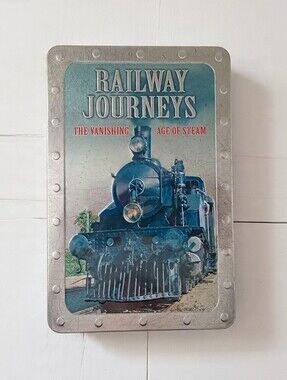 Railway Journeys: The Vanishing Age of Steam 5-DVD Tin Box Set VG